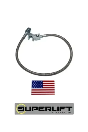 New Release Superlift 99-10 Ford F-250/F-350 w/ 4-10in Lift Kit (Single) Bullet Proof Brake Hose